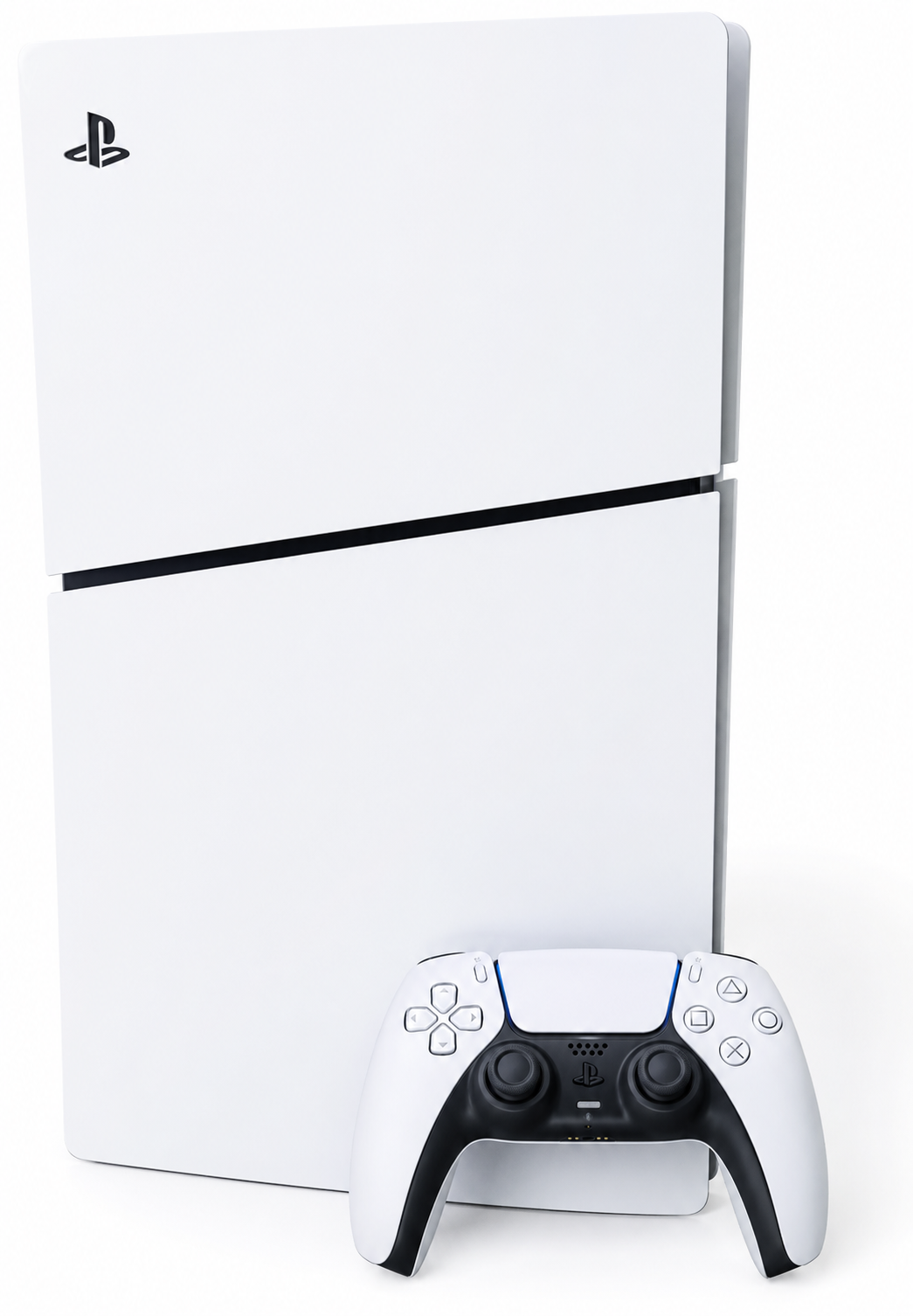 Sony PlayStation 5 Slim Disc Edition, 1TB SSD, WHITE (PS5)
