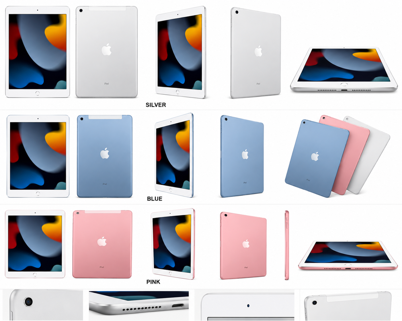Apple iPad 9th Generation Wi-Fi + Cellular (Unlocked) – Refurbished