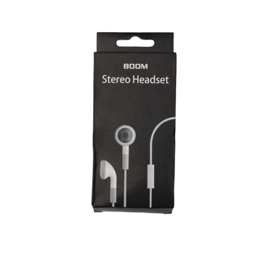 Boom Stereo Headset - White