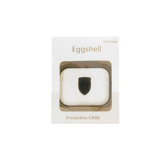 Eggshell Protective Case for Airpod 2nd Gen - White