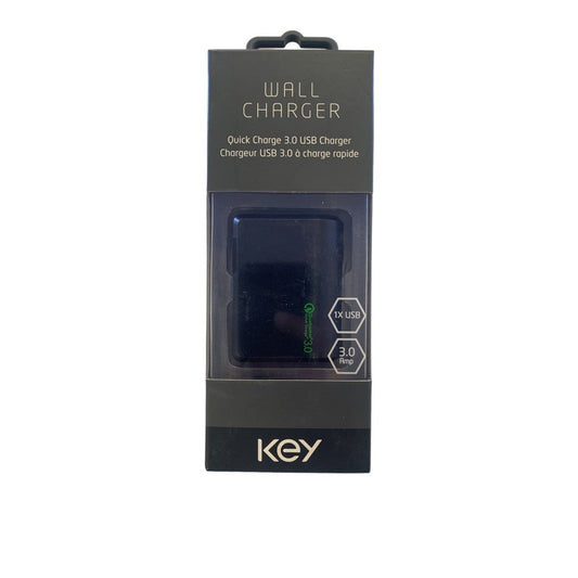 Key Wall Charger Quick Charge 3.0 USB
