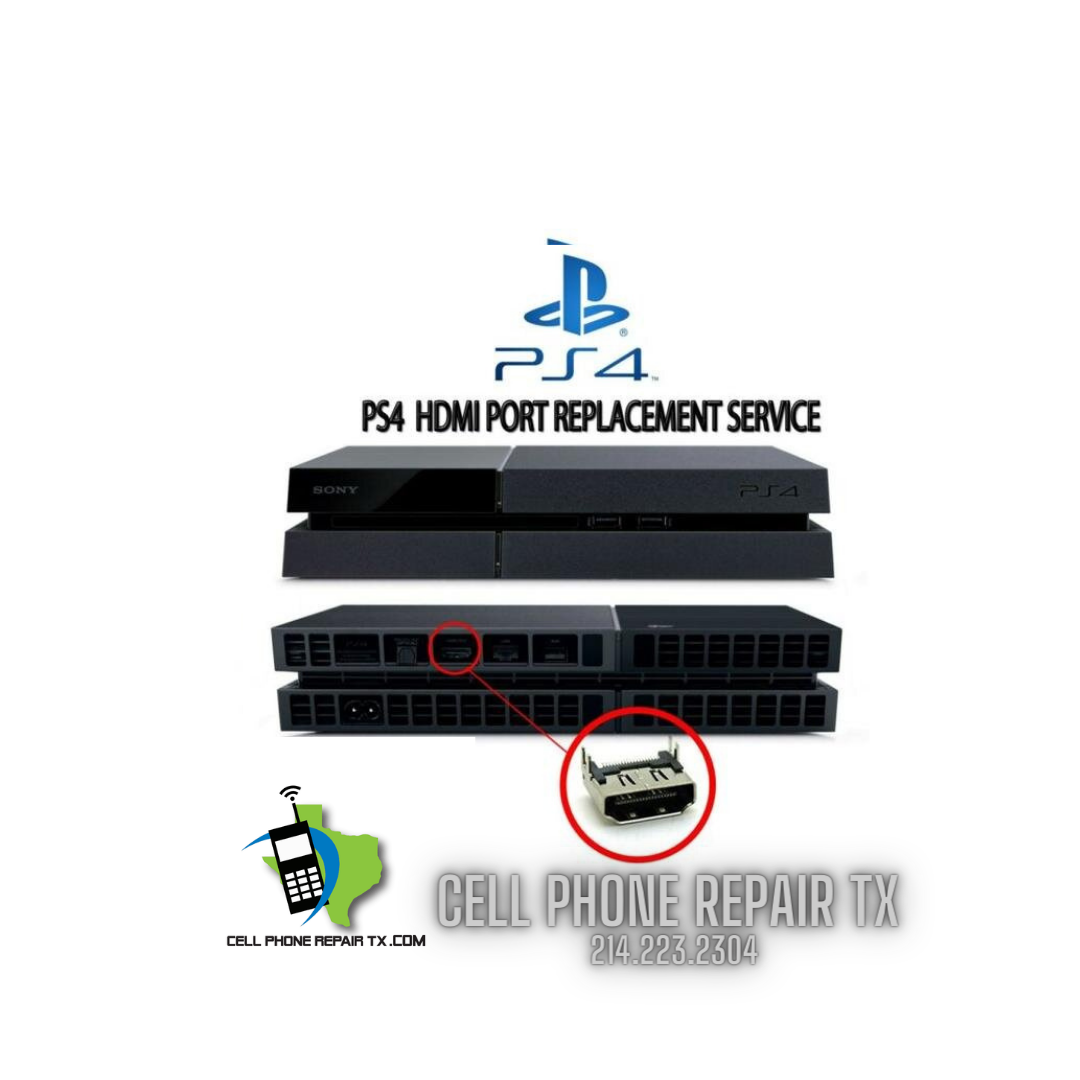 På hovedet af håndbevægelse facet PS4 HDMI Port Repair – Cell Phone Repair TX