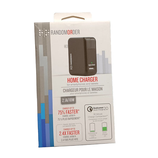 Random Order Home Charger 2.1 18w