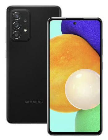 Samsung Galaxy A52, 5G 128GB Unlocked Phone Awesome Black color, Connect to any carrier!