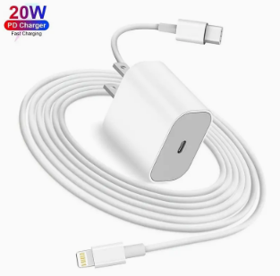 20W USB-C Power Adapter USB-C to Lightning Cable (Set)