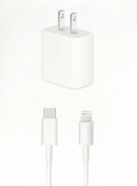 20W USB-C PD Fast Wall Charger For IPhone 14/13/12/11/X/8, IPad – White – Power Delivery Adapter
