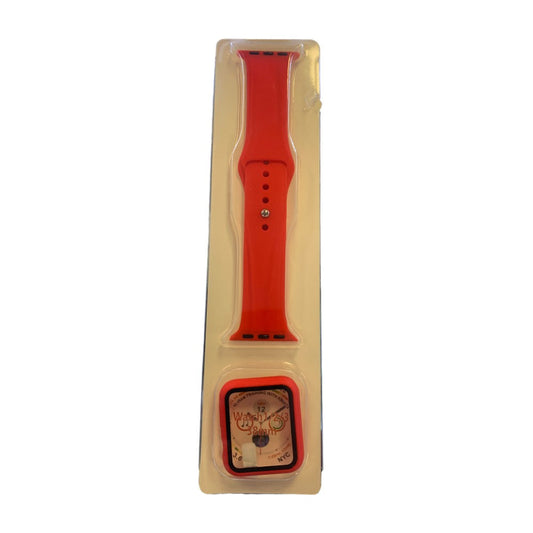 Smartwatch Band & Tempered Glass - Orange