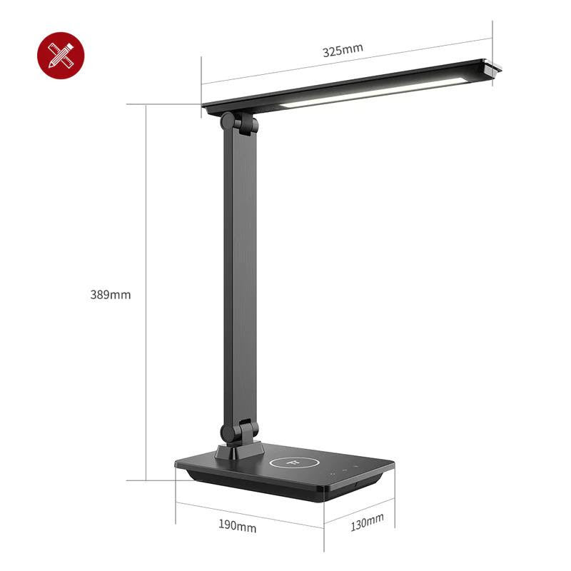 Desk Lamp With Wireless Charging