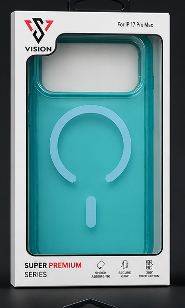 iPhone 17 Pro Max Wireless Magnetic Case , Ring Stand Case