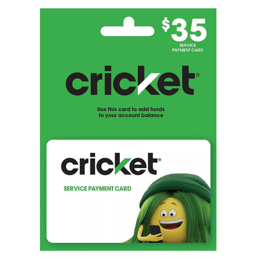 Cricket Mobile $35 Plan (Payment)