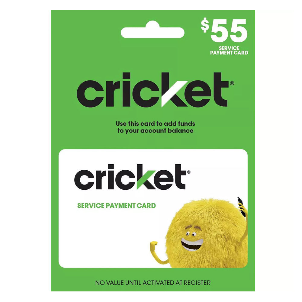 Cricket Mobile $55 Plan (Payment)