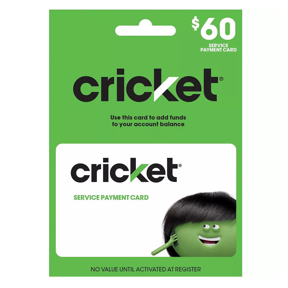 Cricket Mobile $60 Plan (Payment)