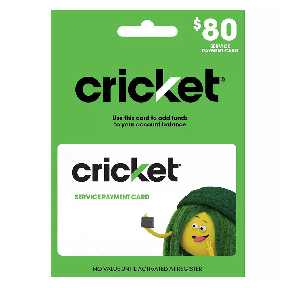 Cricket Mobile $80 Plan (Payment)