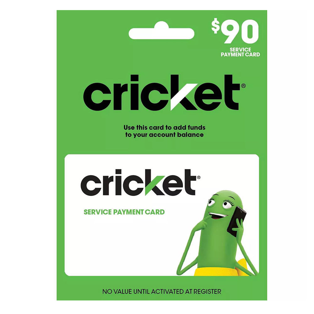 Cricket Mobile $90 Plan (Payment)