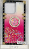 Glitter Ring Holder Case for iPhone 13 Pro- Pink