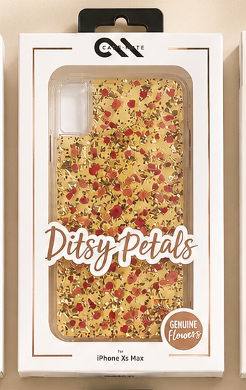 Ditsy petals phone case for iPhone Xs Max