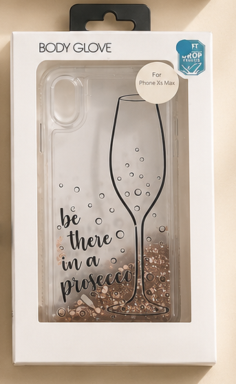 Be there in a prosecco case for iPhone Xs Max