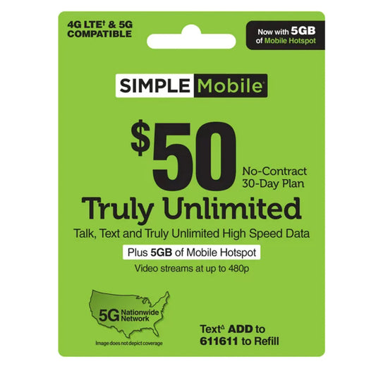 Simple Mobile Family Plan (Payment)