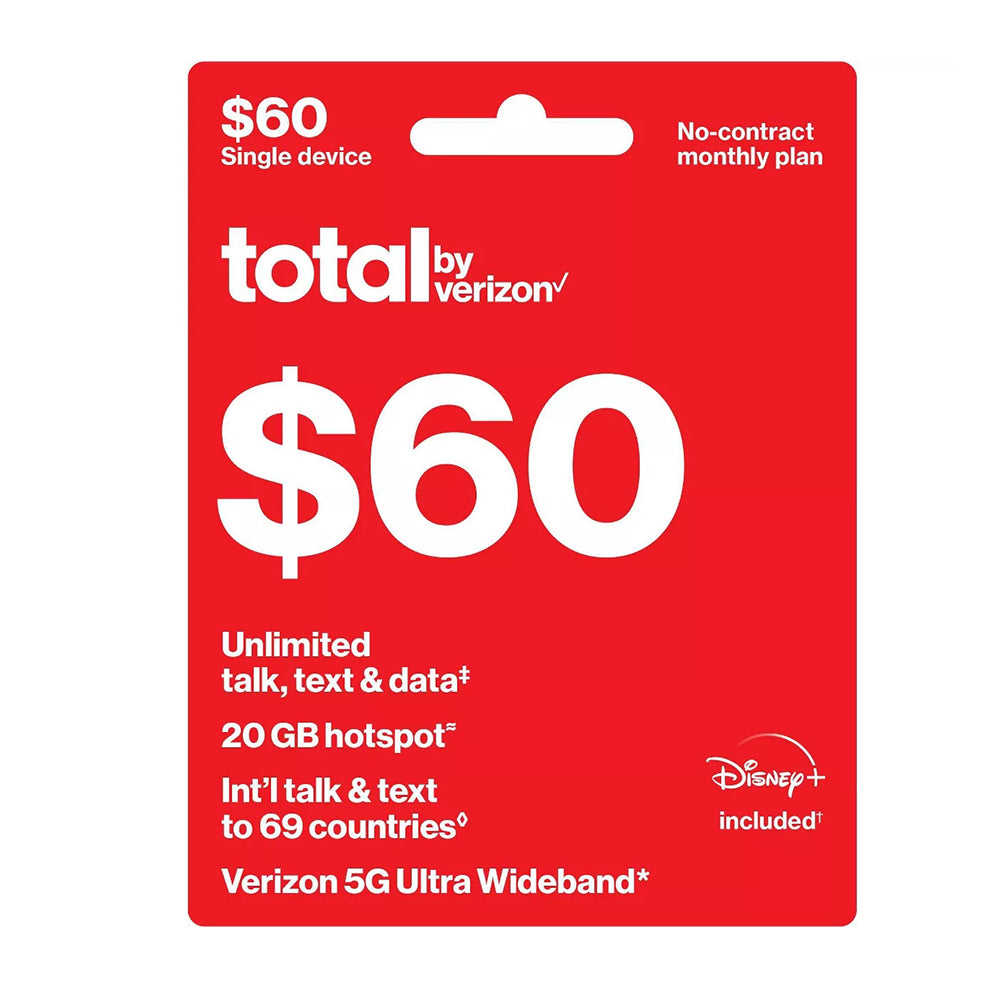 Total Wireless $60 Plan (Payment)