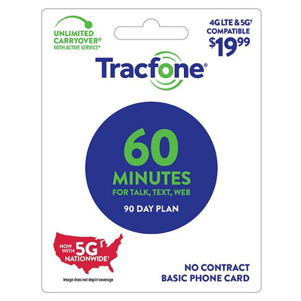 Tracfone 60 Min $19.99 Plan (Payment)