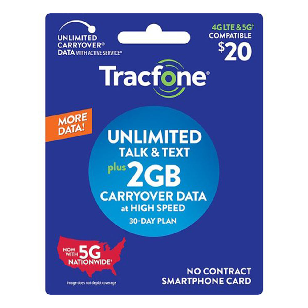 Tracfone Unlimted Talk & Text $20 Plan (Payment)