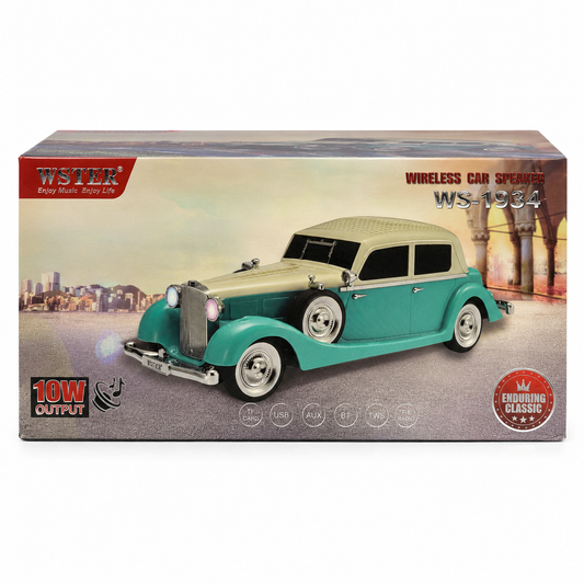 WSTER WS-1934 Wireless Bluetooth Car Speaker