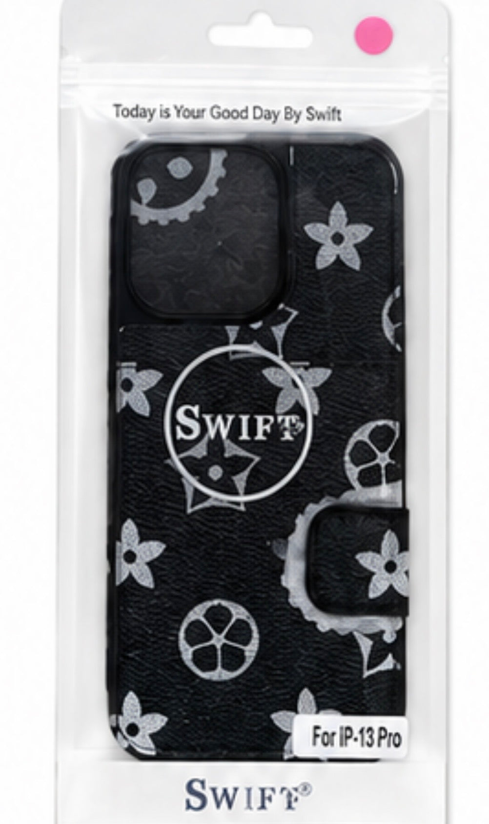 iPhone 13 Pro Luxury Monogram Card Holder case