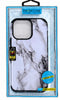 iPhone 13 Pro White Marble Protective Case – Elegant Stone Pattern Cover
