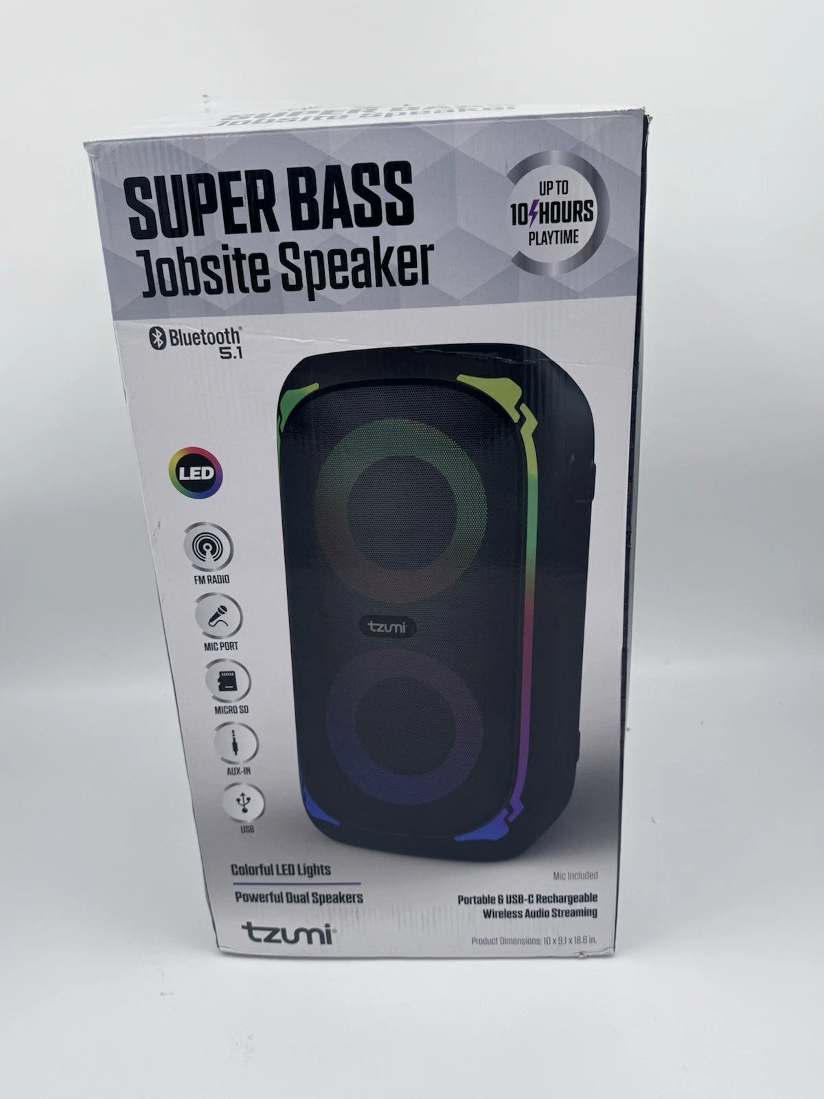 Super Bass Jobsite Speaker