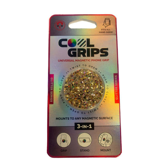 Cool Grips Universal Magnetic Phone Grip 3 n 1 Glitter Series
