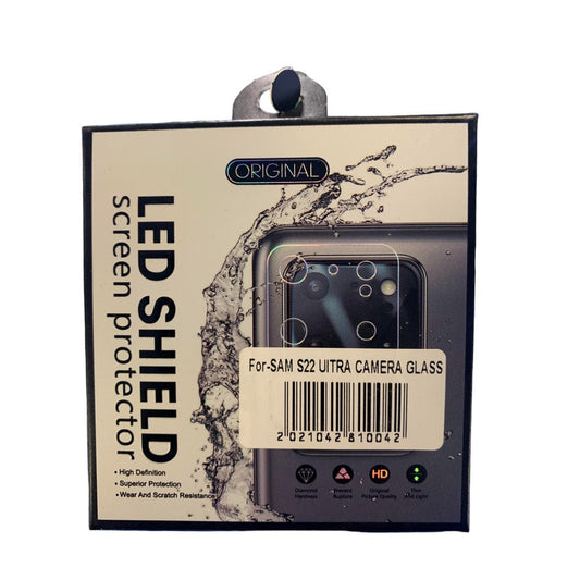 LED Shield Protector for Samsung S22 Ultra Camera Glass