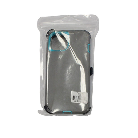 Phone Case for iPhone 13 - Grey & Teal