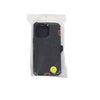 Phone Case for iPhone 14 Pro Max - Black & Neon Orange