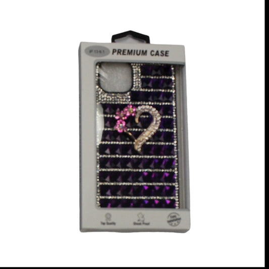 Premium Phone Case for iPhone 13 - Purple Sparkle