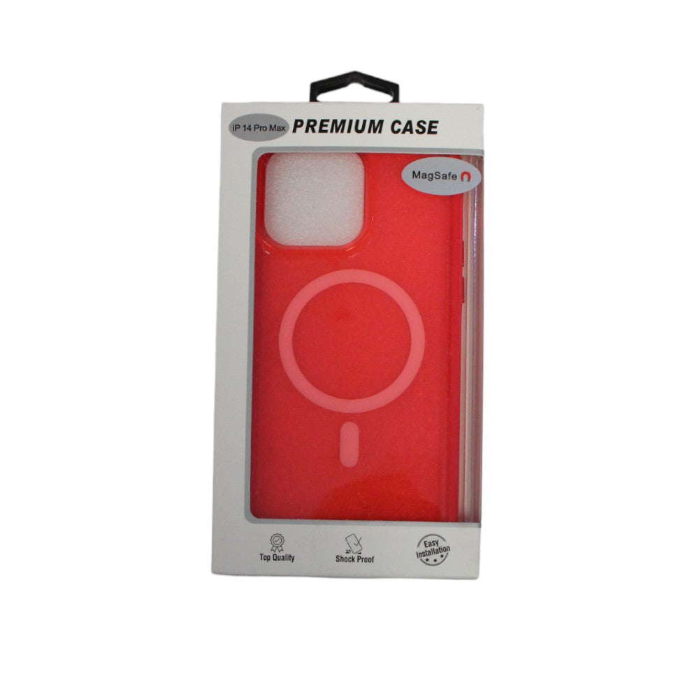 Premium Phone Case for iPhone 14 Pro Max - Red
