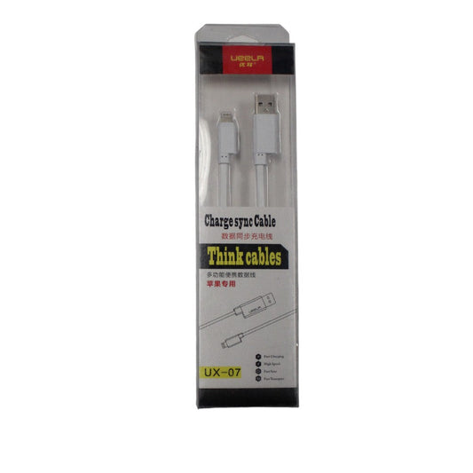 Think Cables Charge Sync Cable UX-07 - White