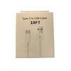 Type-C to USB Cable 10ft
