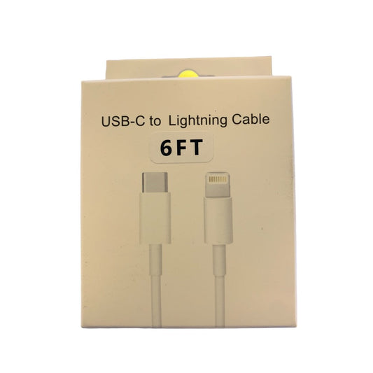 USB-C to Lighting Cable 6ft