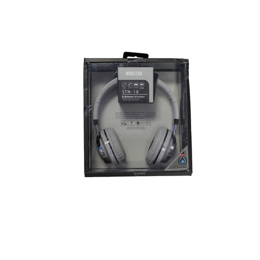 Wireless Stereo Headphones - Gray