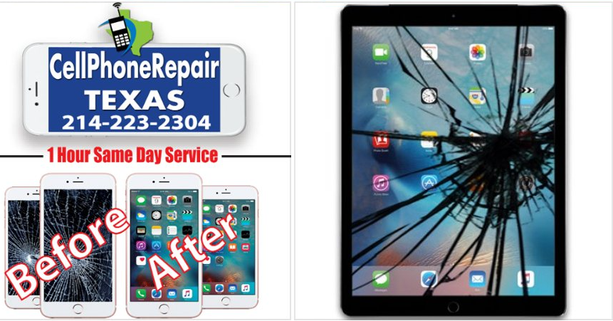 iPad Air 2 Screen Repair & Replacement. (Choose your color).